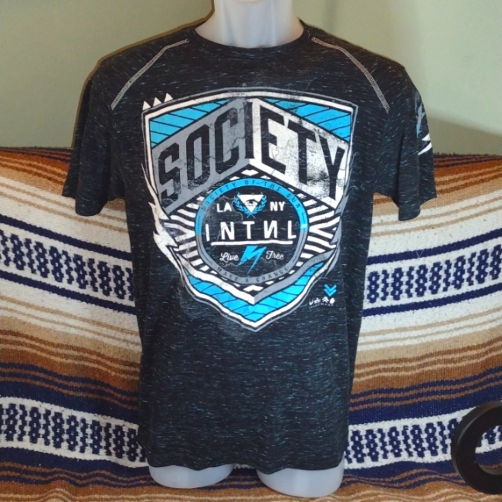 MMX SOCIETY Men's Burnout T-shirt